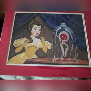 Disney Art Print 14x18 Designed and Colored by Paige O' Hara. NEW